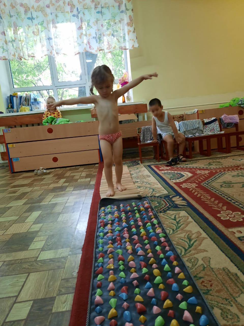 Закаливающие процедуры в детском саду